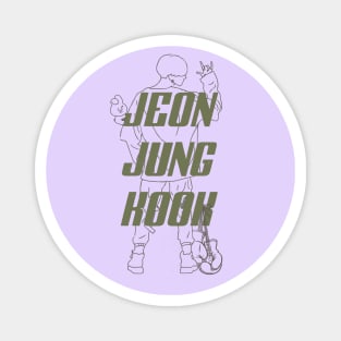 Jeon Jungkook BTS back Magnet
